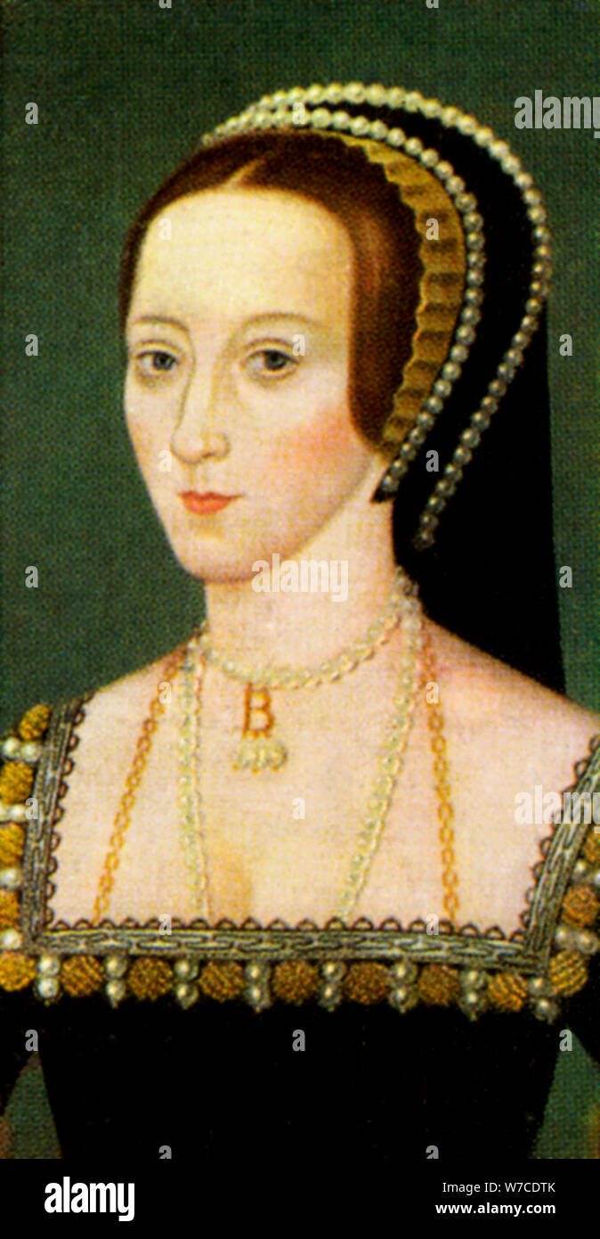 Anne Boleyn. Artiste : Inconnu Banque D'Images