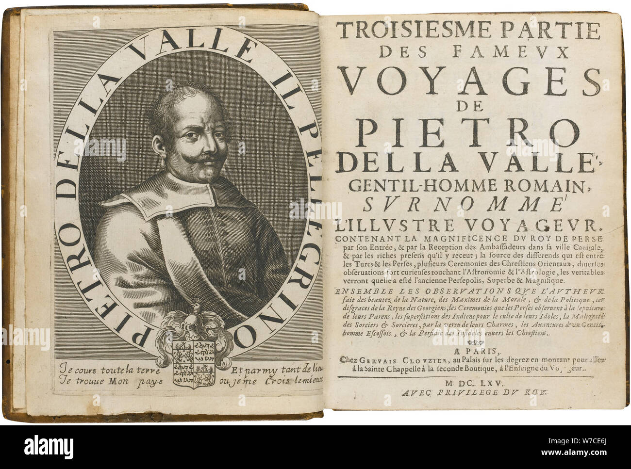 Pietro Della Valle (1586-1652). Banque D'Images