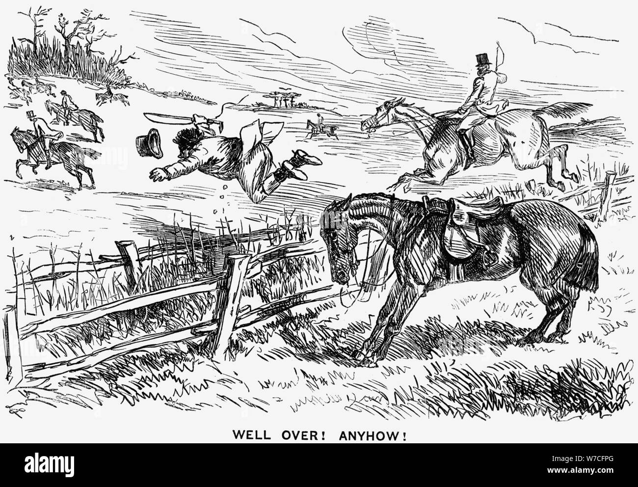 'Bien plus ! De toute façon !", 1863. Artiste : Inconnu Banque D'Images