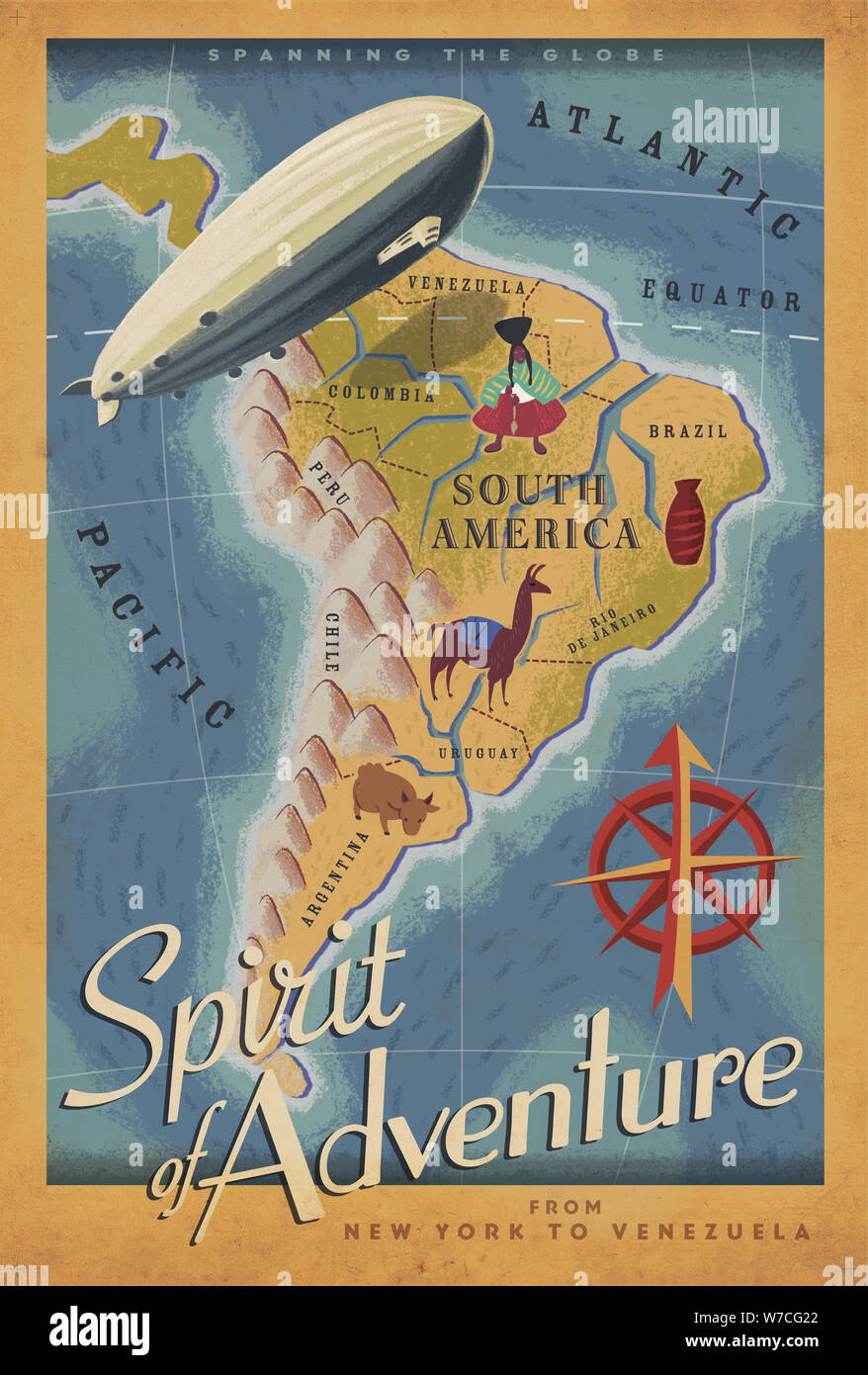 L'esprit d'aventure, 1934. Banque D'Images