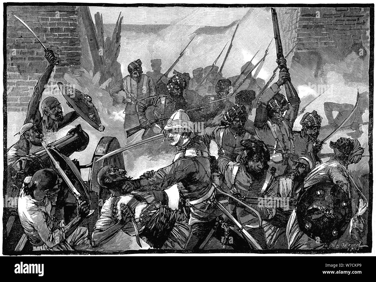 Deuxième Guerre Anglo-afghane (1878-1880), c1885. Artiste : Inconnu Banque D'Images