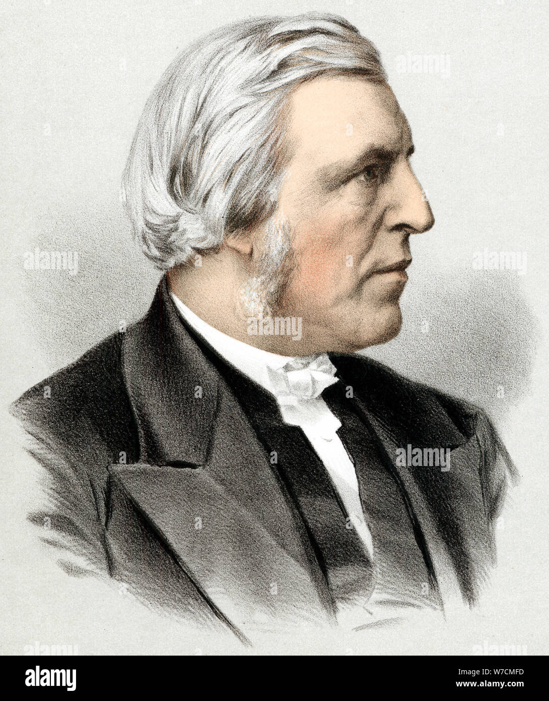 Allon Henry (1818-1892), English Congregational divin, c1880. Artiste : Inconnu Banque D'Images