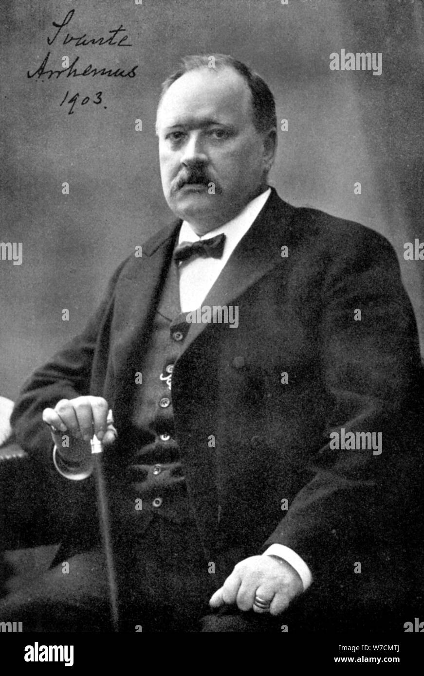 Svante Arrhenius (1859-1927), physicien et chimiste suédois, 1903. Artiste : Inconnu Banque D'Images