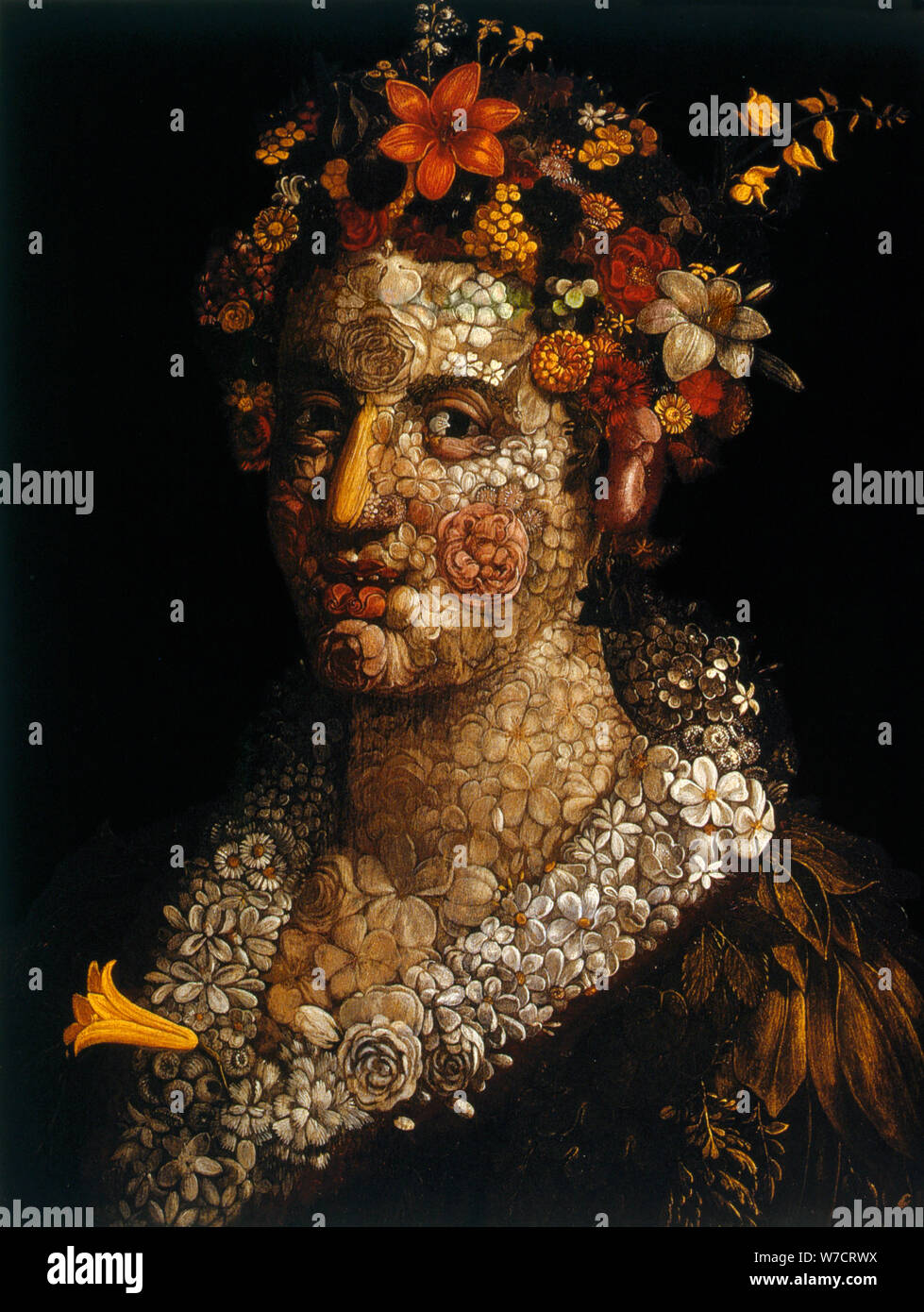 'Flora', c1591. Artiste : Giuseppe Arcimboldi Banque D'Images