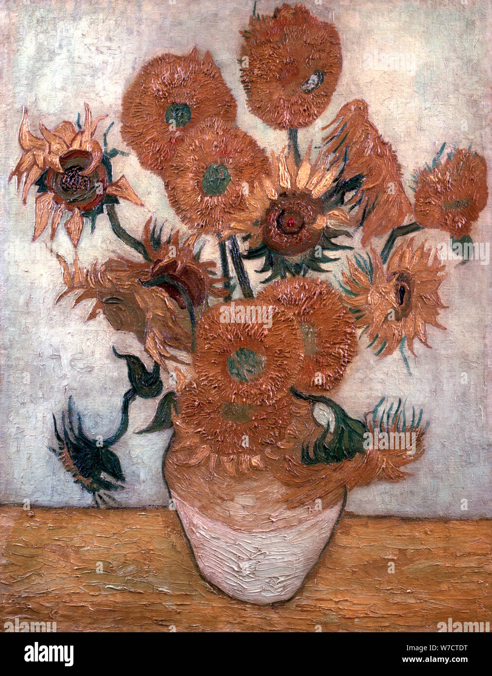 Unflowers', '1889. Artiste : Vincent van Gogh Banque D'Images