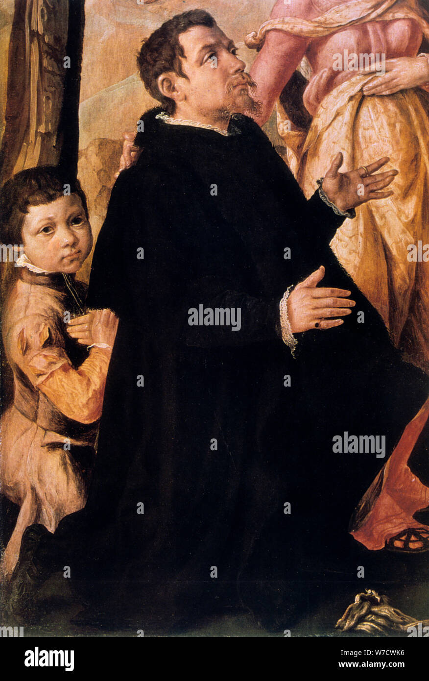 'Calvaire', détail, 1545-1550. Artiste : Maerten van Heemskerck Banque D'Images