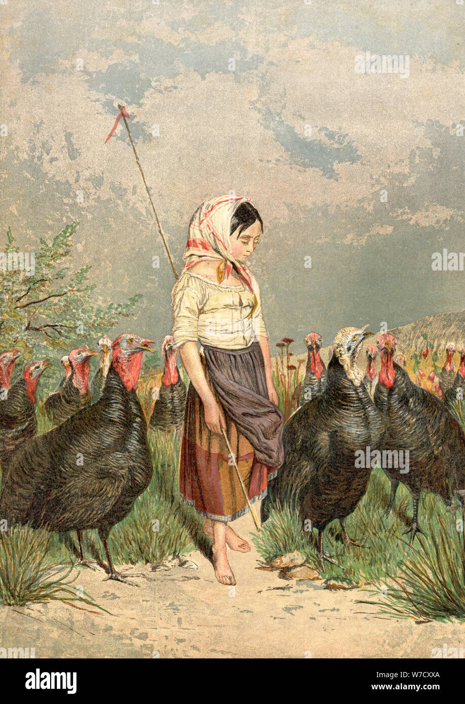 La Turquie 'Guardian', 1858. Artiste : Inconnu Banque D'Images