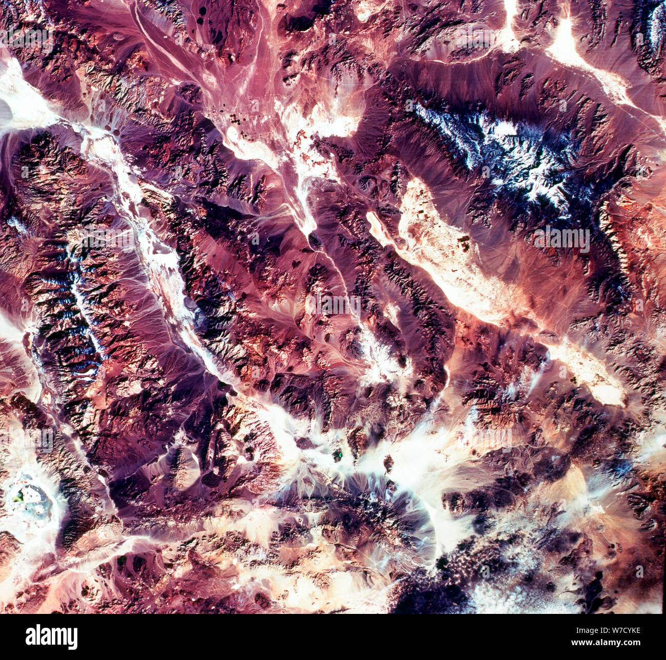 La vallée de la mort, Californie, USA, 1982-1993. Artiste : Inconnu Banque D'Images