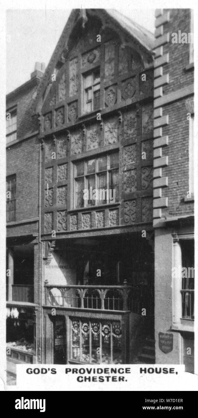 La Providence de Dieu House, Chester, c1920s. Artiste : Inconnu Banque D'Images