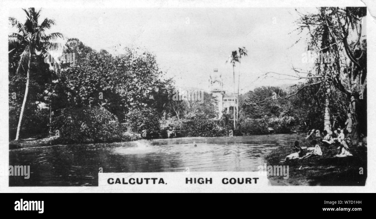 La Haute Cour de Calcutta, Inde, c1925. Artiste : Inconnu Banque D'Images