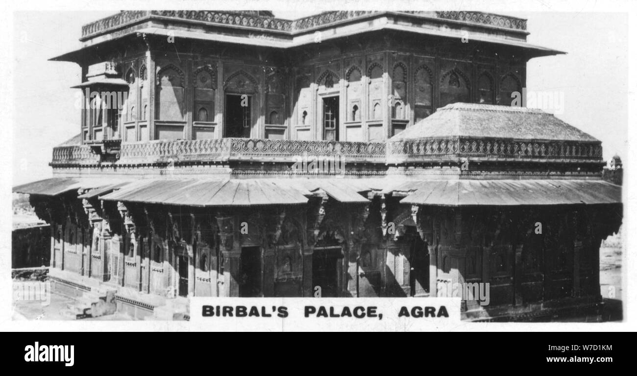 Le Palais de Birbal, Fatehpur Sikri, Agra, Inde, c1925. Artiste : Inconnu Banque D'Images