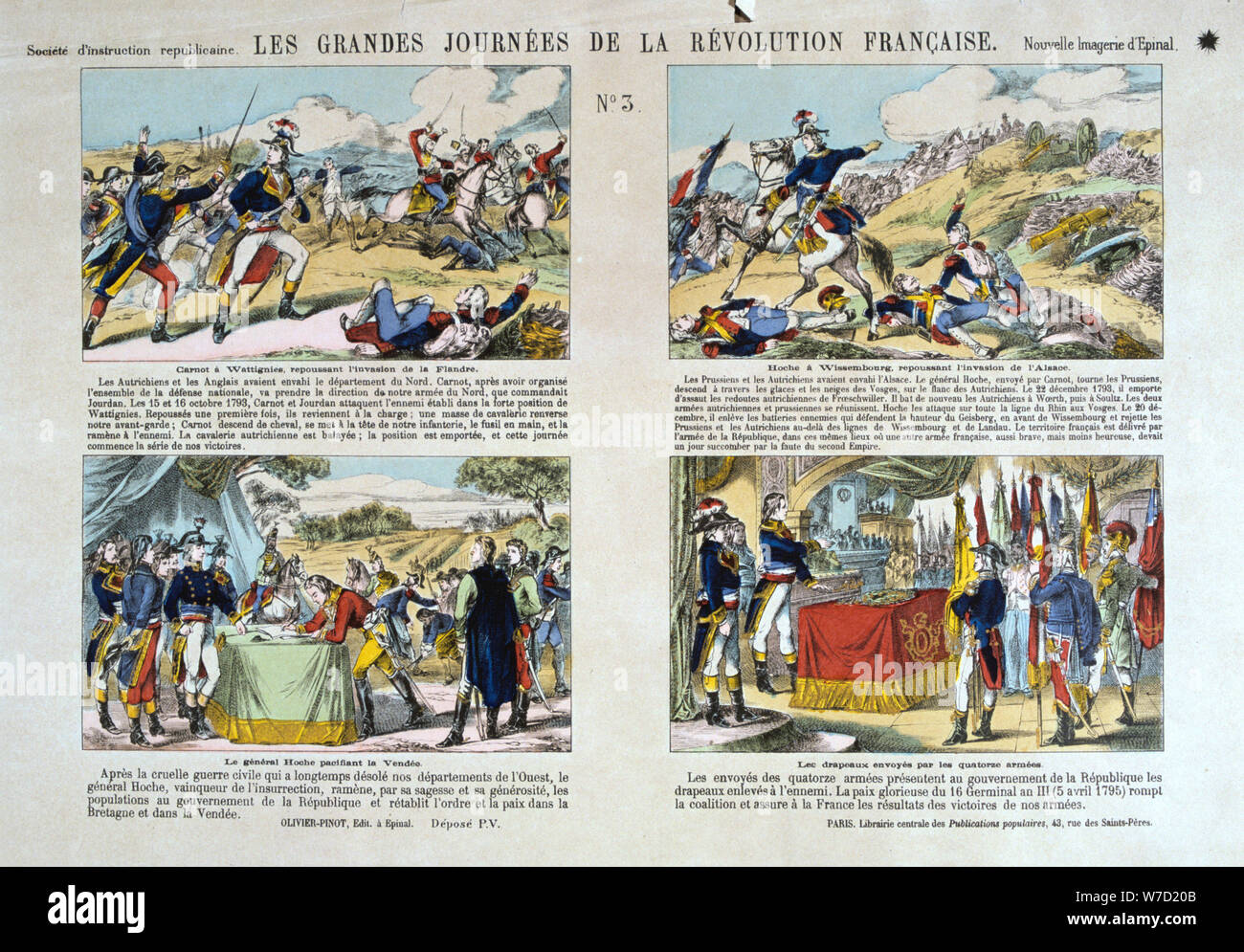 Les grandes Journées de la Révolution française, révolution de 1789, la France. Artiste : Inconnu Banque D'Images