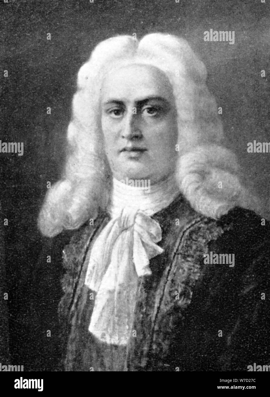George Frideric Handel, (1685-1759), compositeur Baroque Allemand, 1909. Artiste : Inconnu Banque D'Images