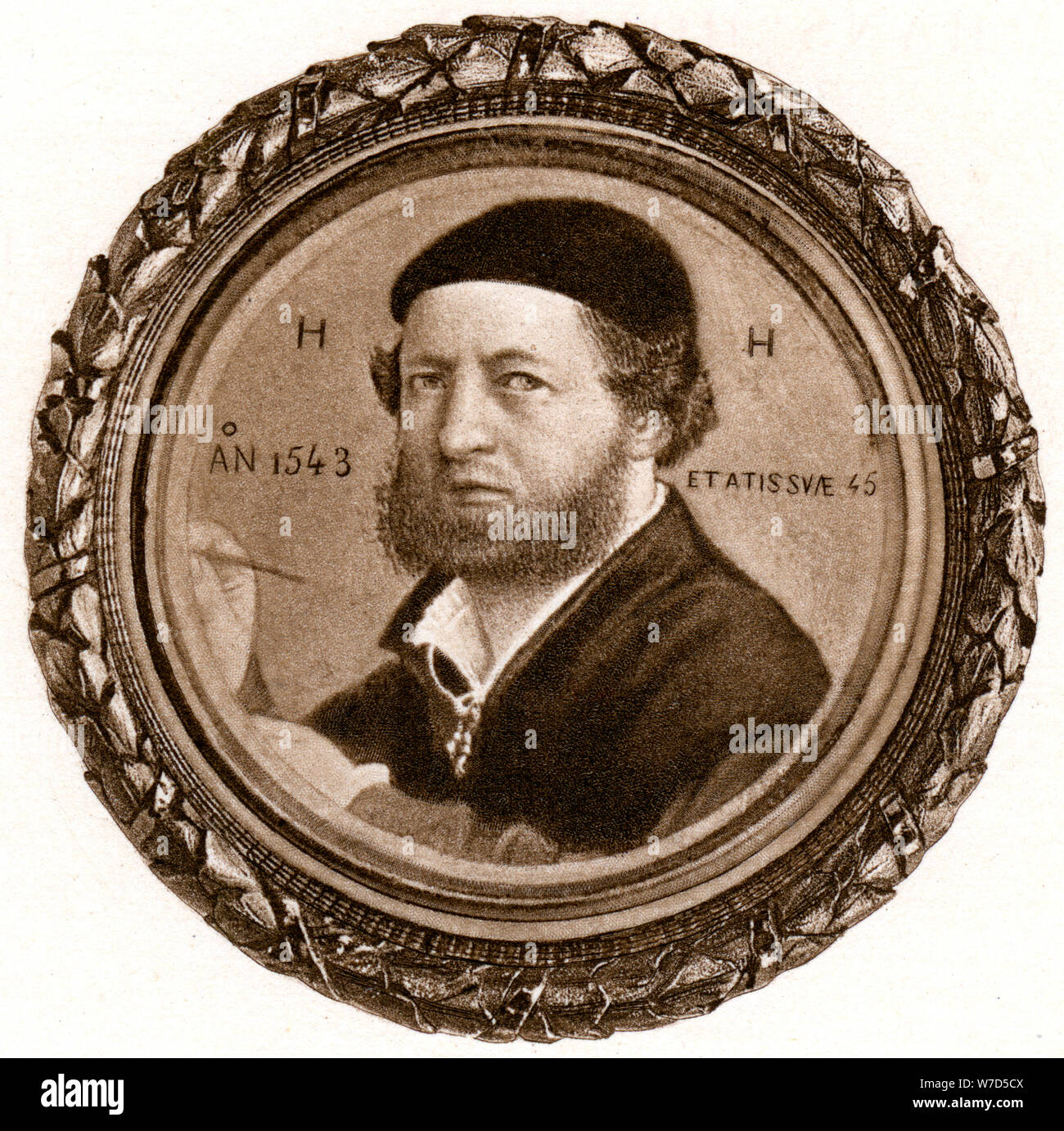 "Hans Holbein', 1543, (1902).Artiste : Hans Holbein le Jeune Banque D'Images