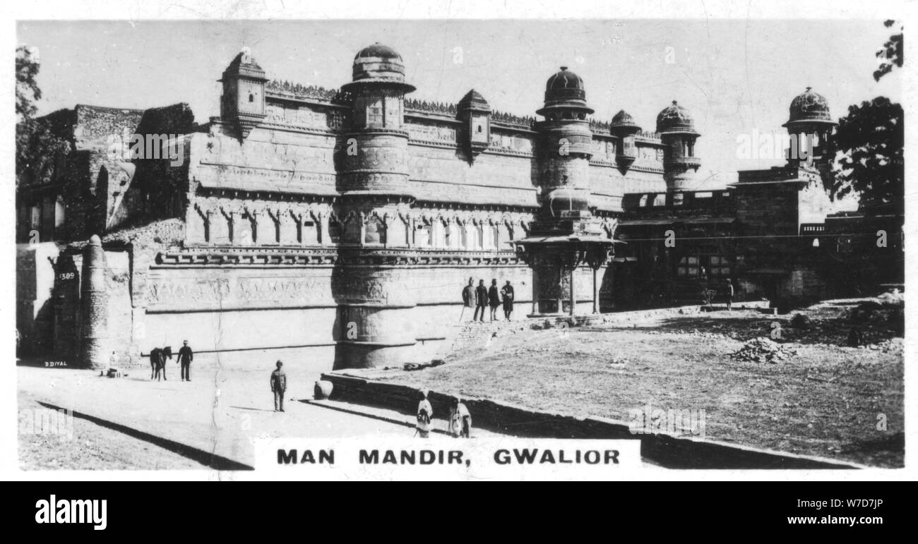 Man Mandir, Gwalior, Madhya Pradesh, Inde, c1925. Artiste : Inconnu Banque D'Images