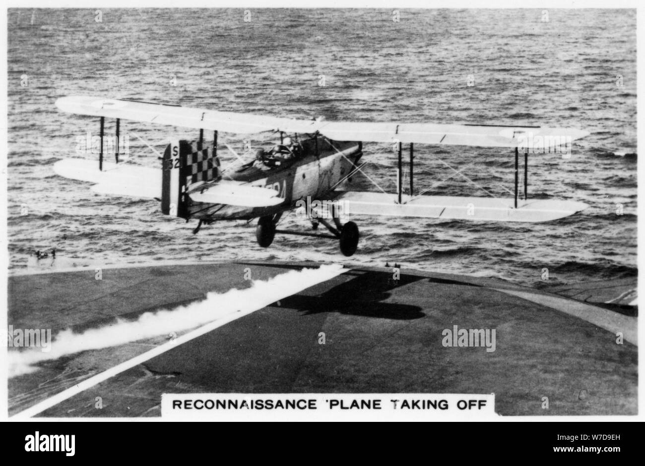 Fairey III F prise d'avion de reconnaissance du porte-avions HMS 'courageux', 1937. Artiste : Inconnu Banque D'Images