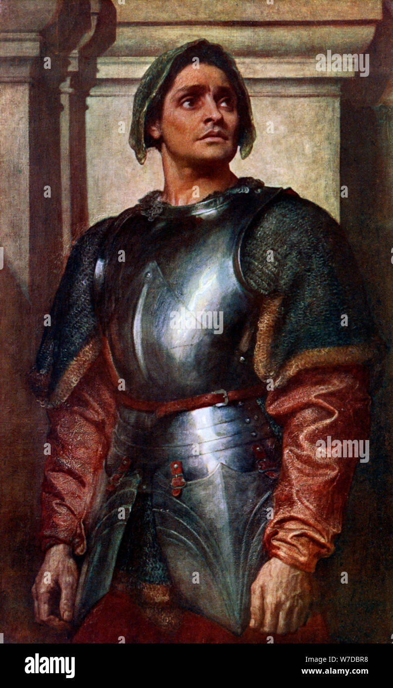 L 'Condottiere', 1902-1903. Artiste : Frederic Leighton Banque D'Images