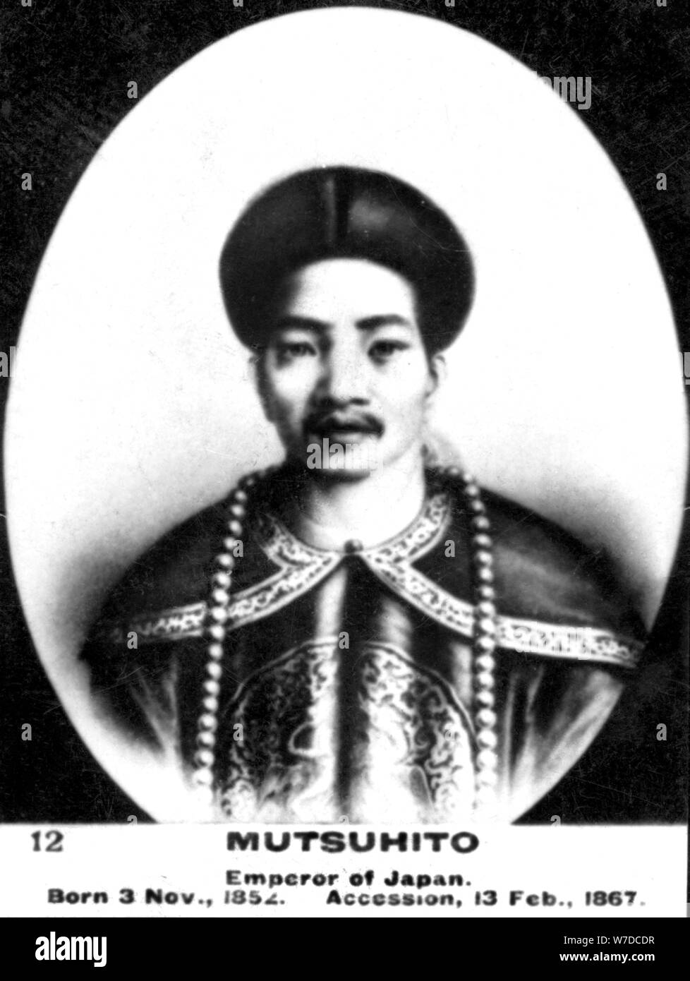 Mutsuhito, Empereur du Japon, (1852-1912), 20e siècle.Artist : cigarettes Guinea Gold de Ogden Banque D'Images