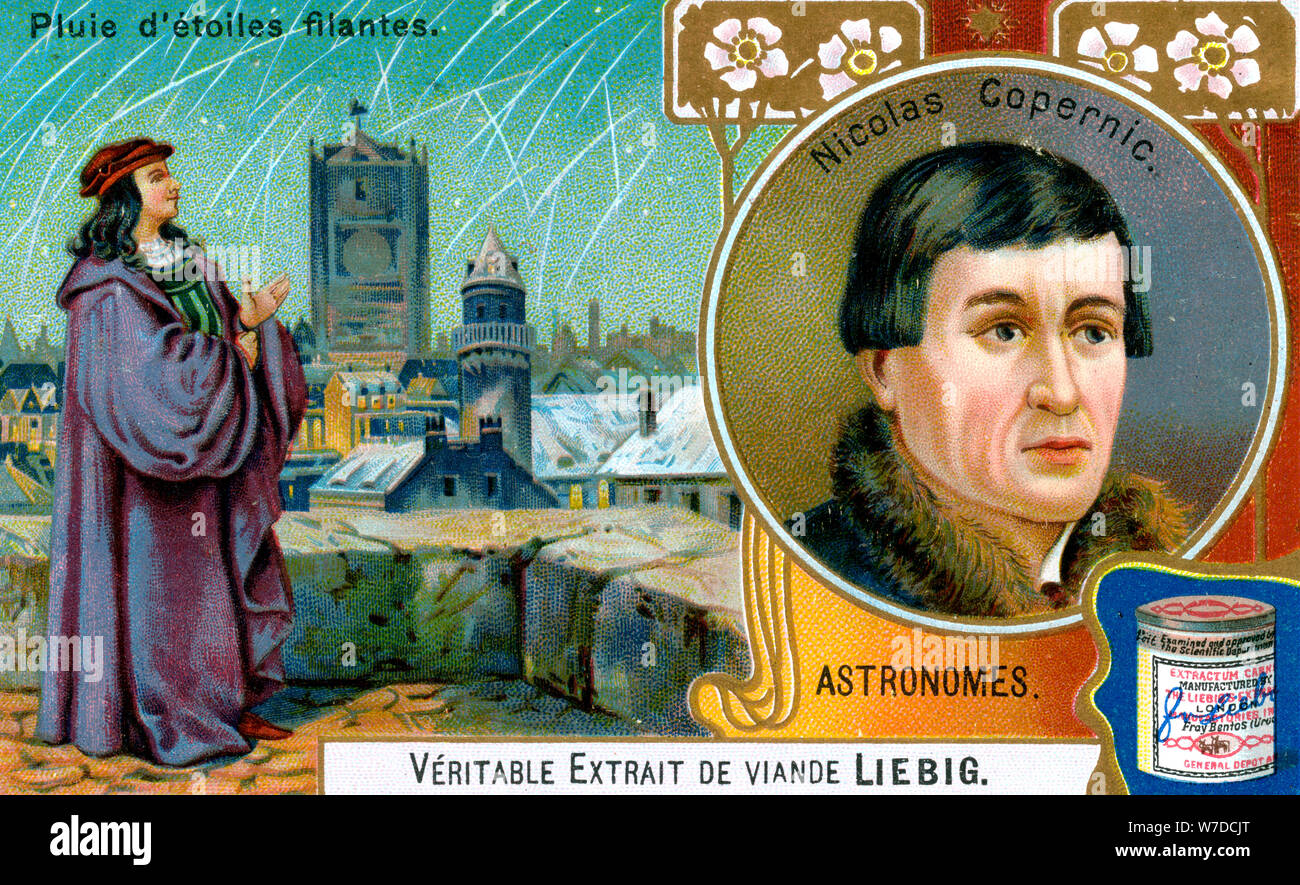 Nicolas Copernic, astronome et mathématicien polonais, (c1900). Artiste : Inconnu Banque D'Images