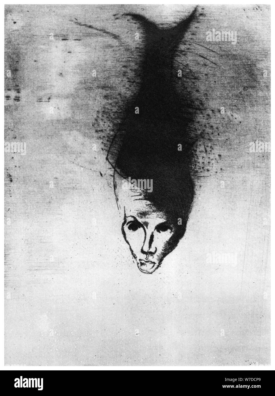 'Sciapode', c1860-1910 (1924). Artiste : Odilon Redon Banque D'Images