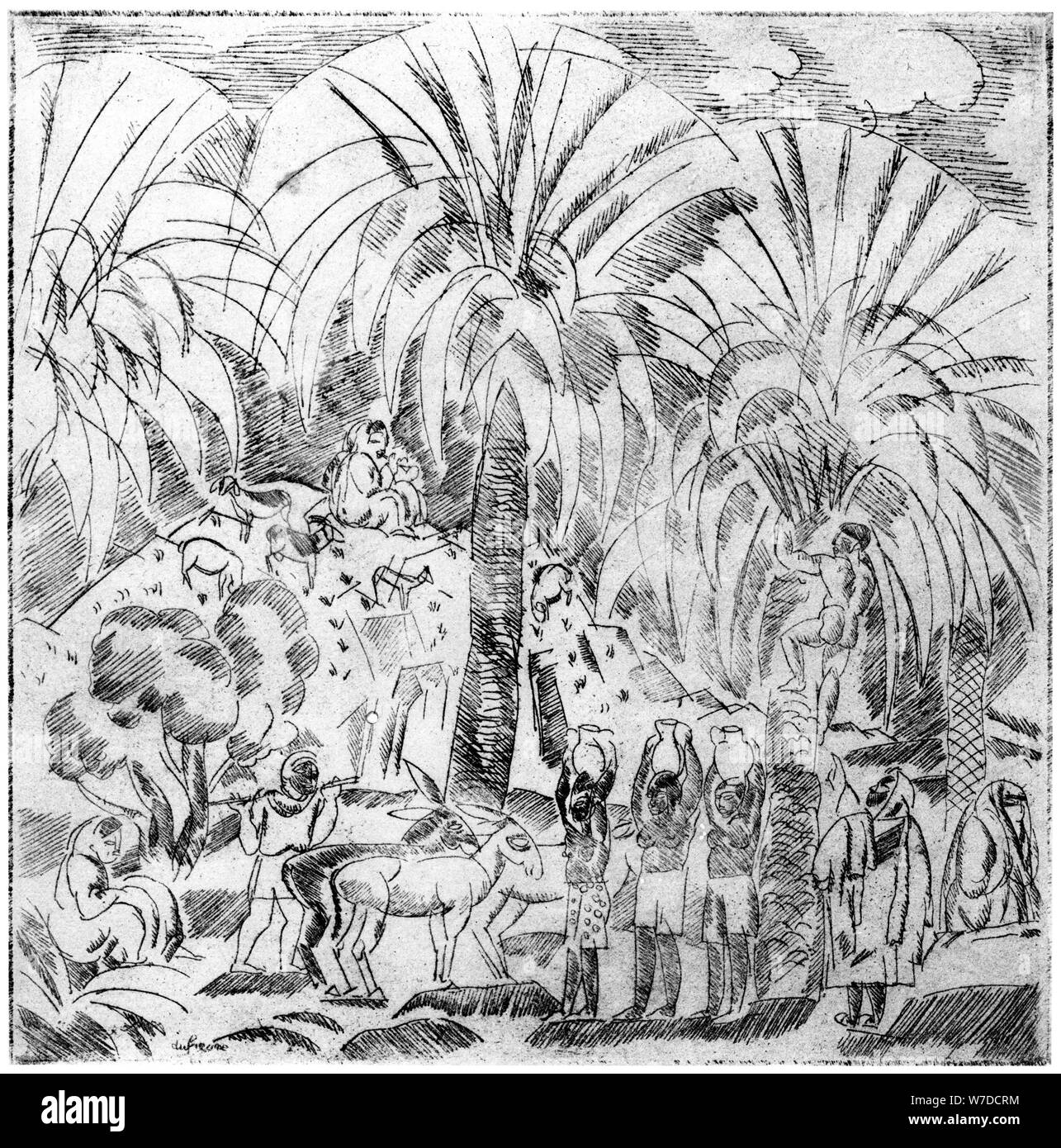 'Pastorale', c1896-1936 (1924). Artiste : Inconnu Banque D'Images