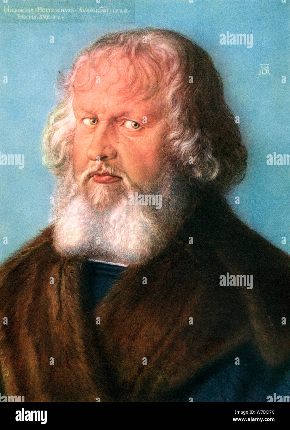 "Hieronymus Holzschuher', 1526, (1936). Artiste : Albrecht Dürer Banque D'Images