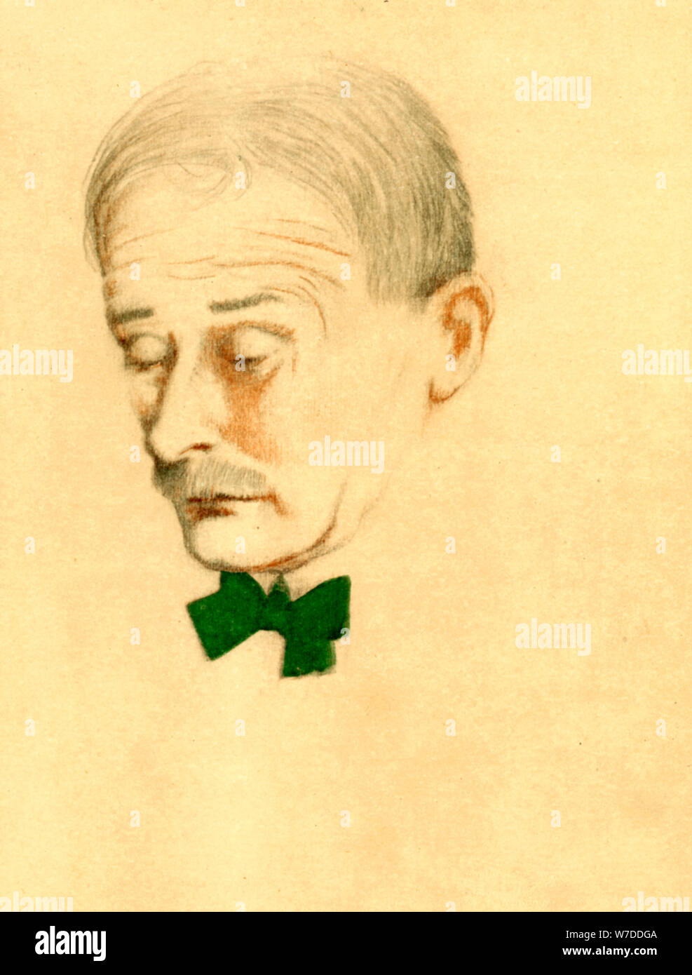 John Masefield (1878-1967), poète et écrivain anglais, au début du xxe siècle. Artiste : Inconnu Banque D'Images