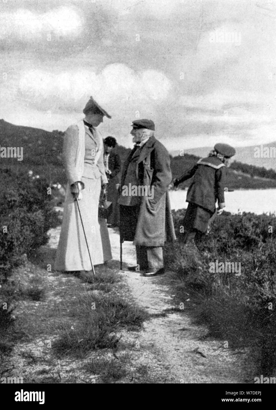 La princesse Victoria (1868-1935), 1908.Artiste : Queen Alexandra Banque D'Images