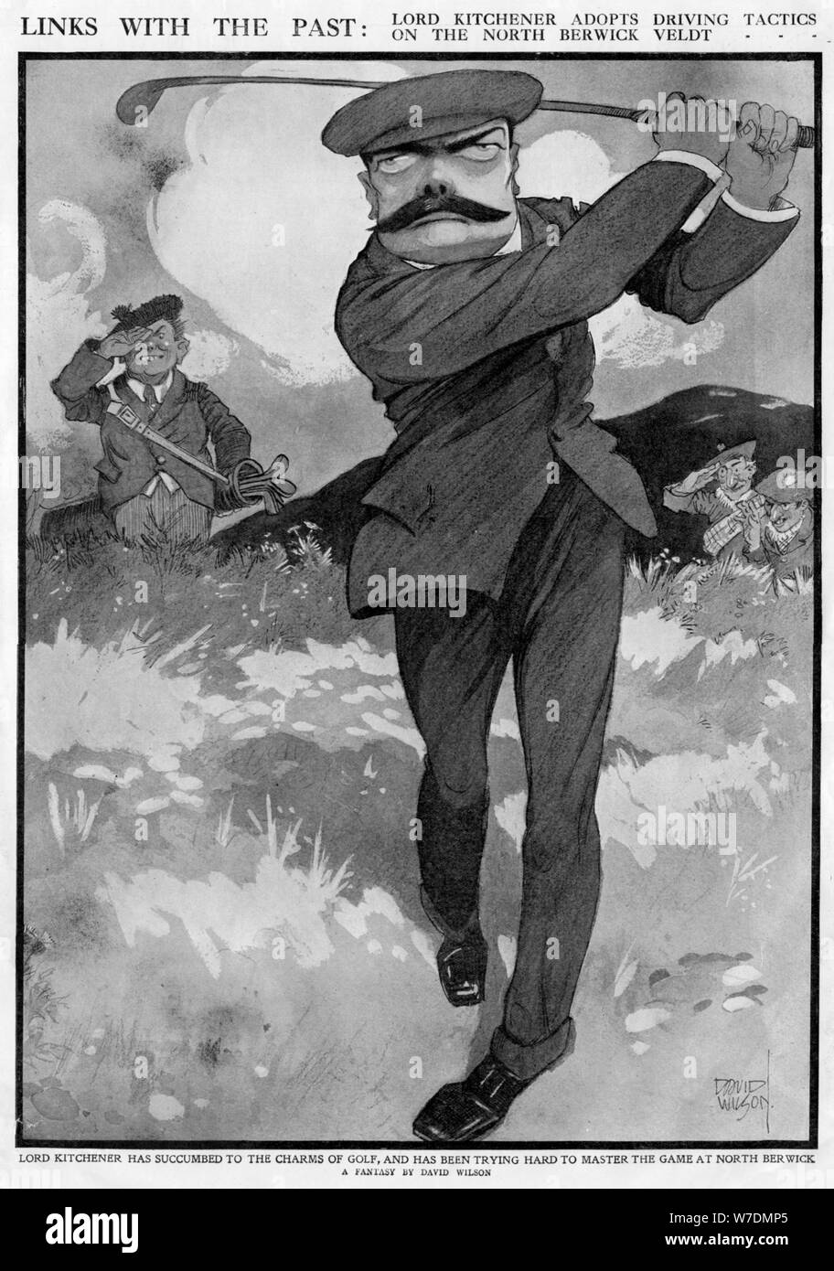 'Liens avec le passé", 1910. Artiste : David Wilson Banque D'Images