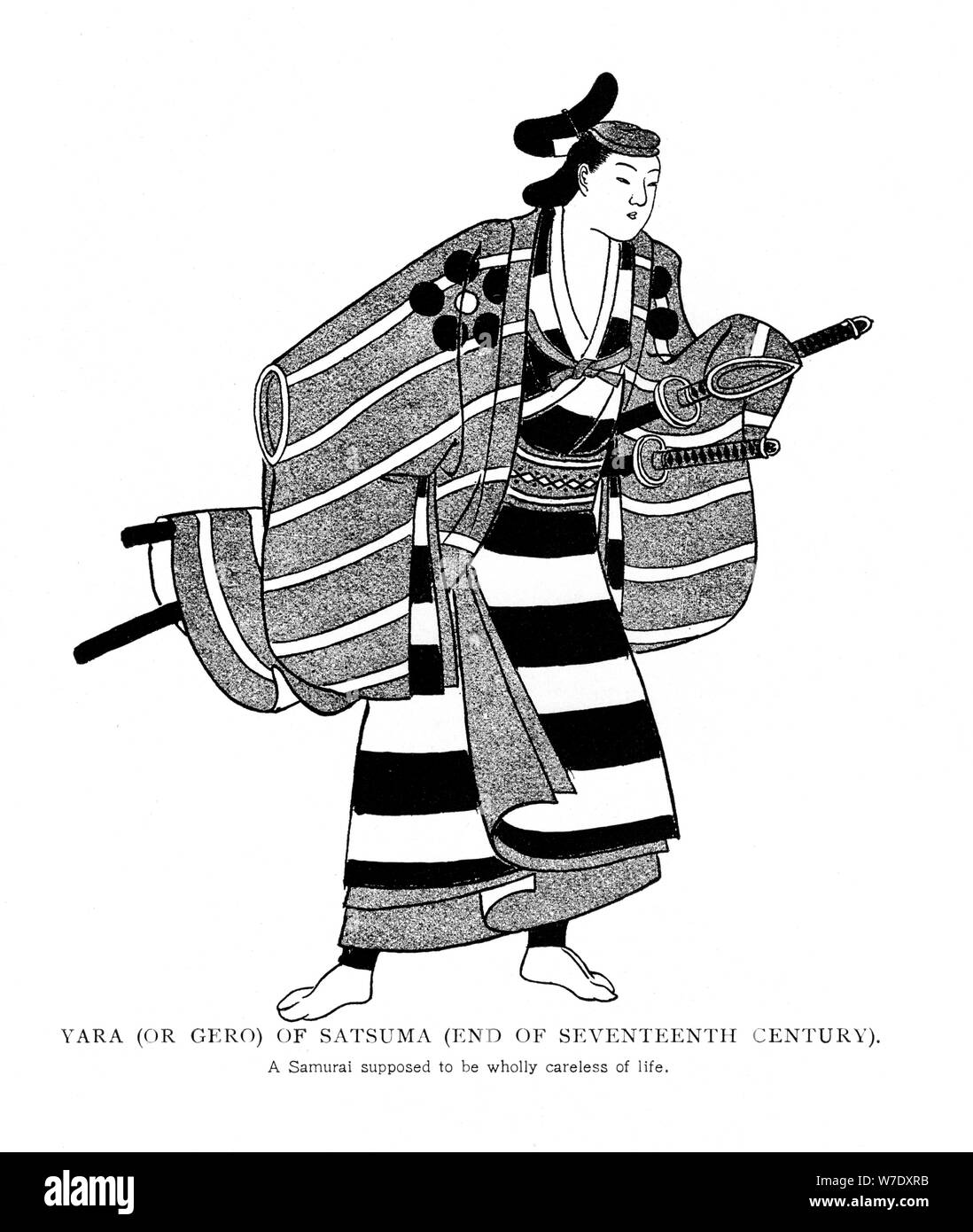 Yara (Gero) de Satsuma, fin du 17e siècle (1904). Artiste : Inconnu Banque D'Images