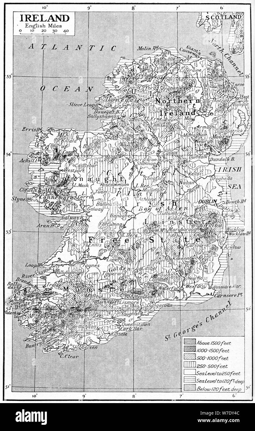 Site de l'Irlande, c1930s. Artiste : Inconnu Banque D'Images