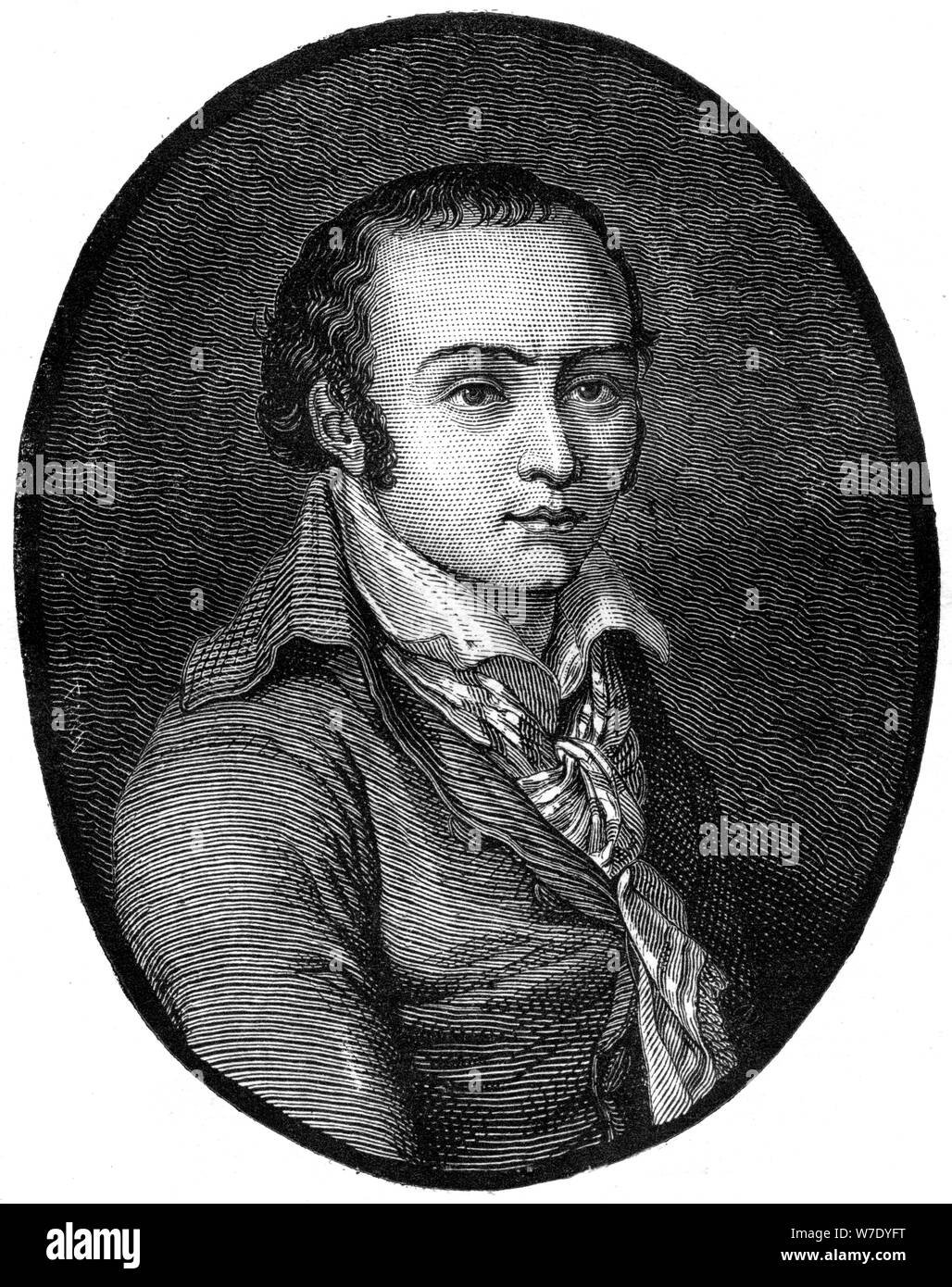 André Chénier, poète français, 18e siècle (1882-1884). Artiste : Inconnu Banque D'Images