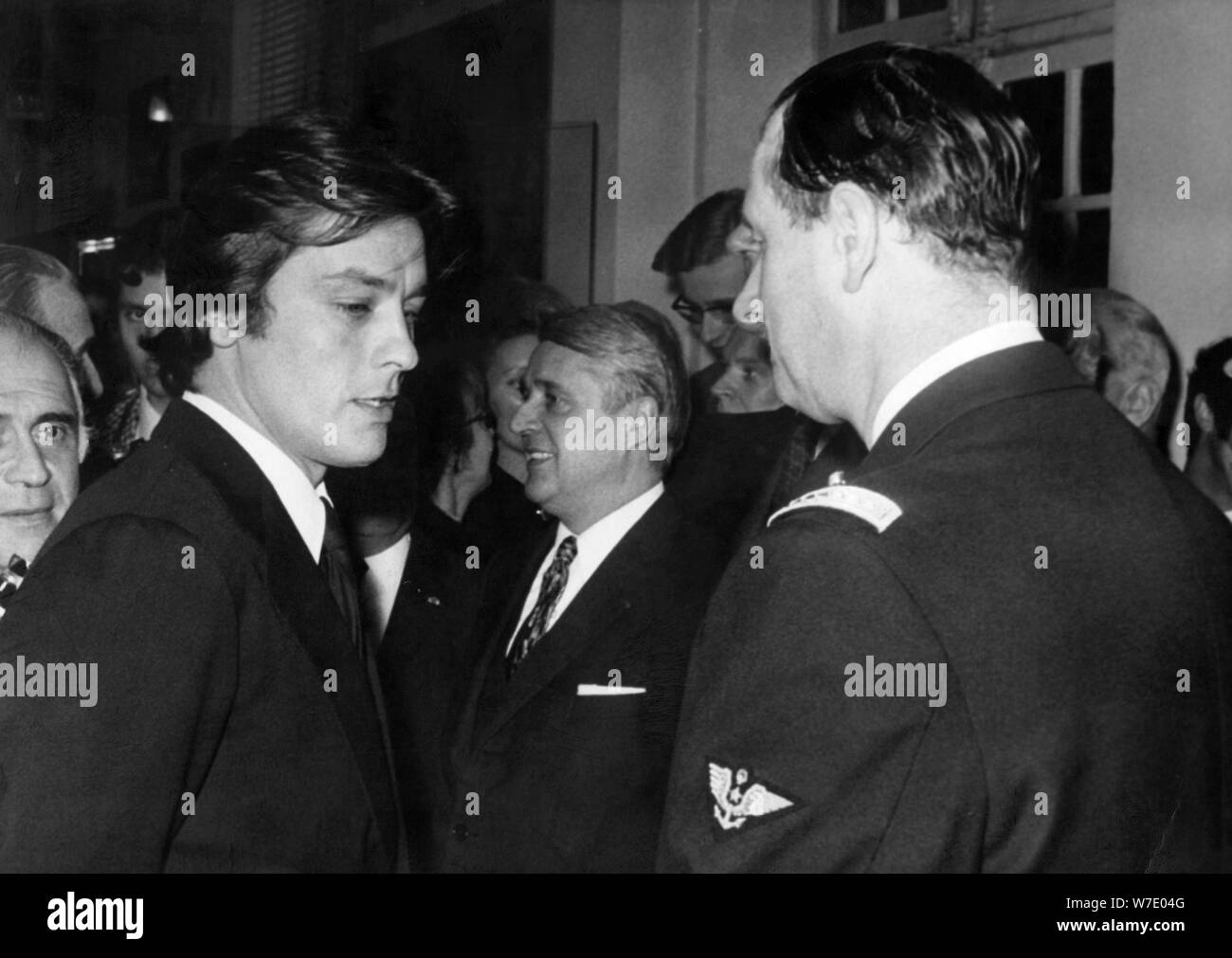 The cinema actor alain delon paris Banque de photographies et d’images