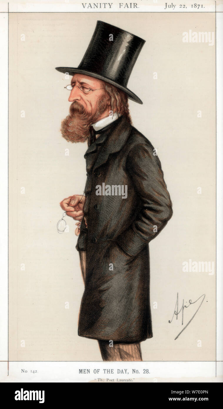 "Le poète officiel', 1871. Artiste : Carlo Pellegrini Banque D'Images