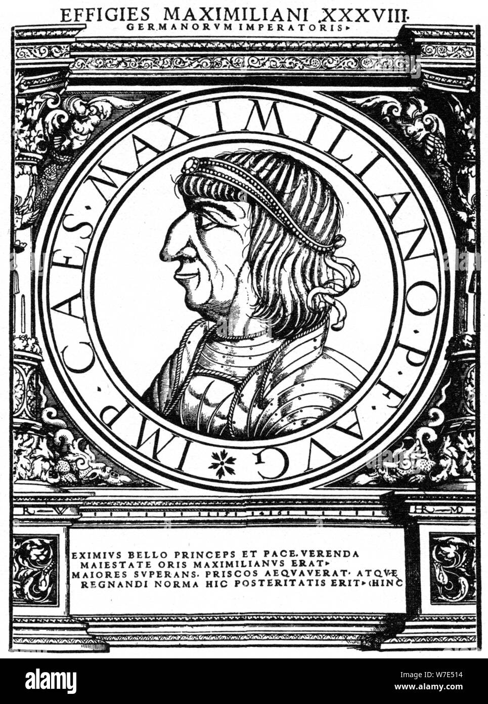 Maximilien I , empereur romain, 1559 (1964). Artiste : Anon Banque D'Images