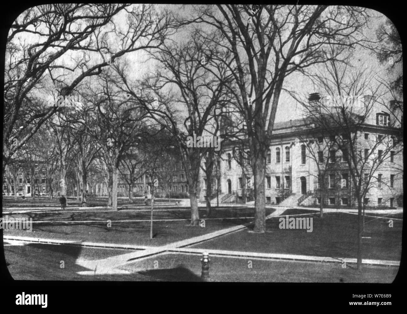 L'Université de Harvard, Cambridge, Massachusetts, Etats-Unis, fin du xixe ou début du xxe siècle. Artiste : Inconnu Banque D'Images