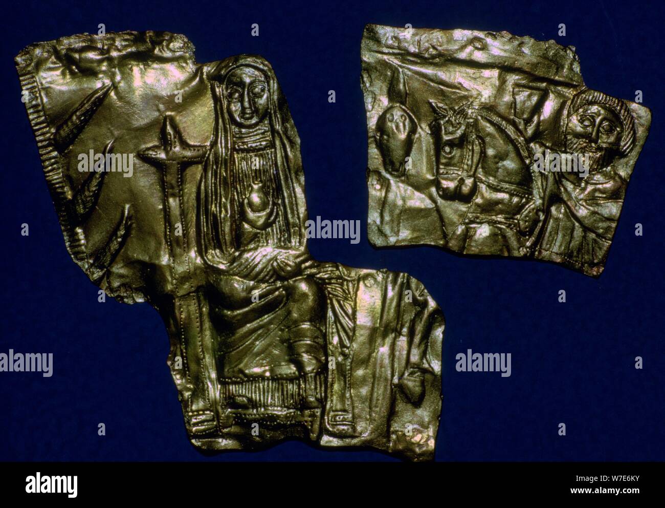 Orfèvrerie scythe à partir d'un enterrement dans le sud de la Russie, 7ème-2ème siècle avant JC. Artiste : Inconnu Banque D'Images