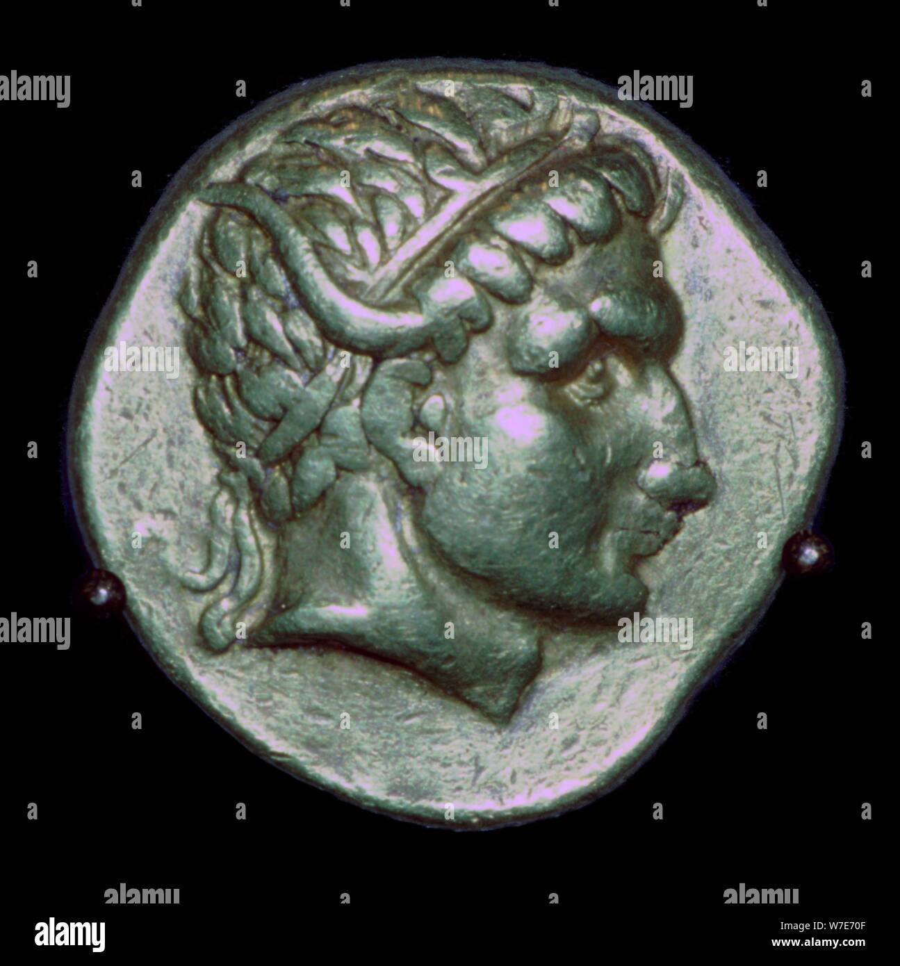 Stater or d'Antiochus I, 3e siècle avant J.-C.. Artiste : Inconnu Banque D'Images