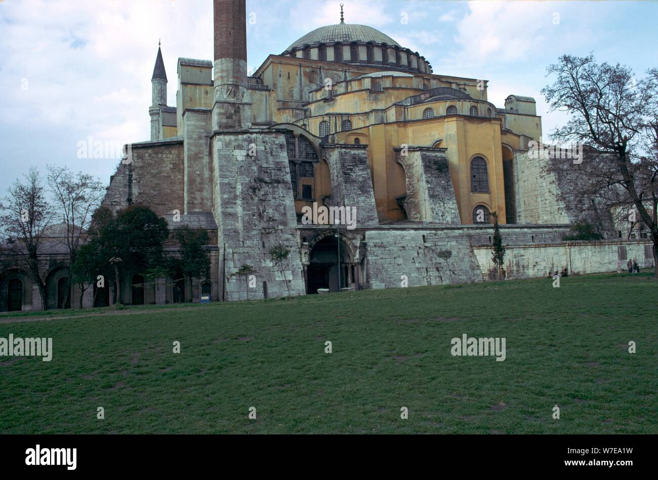 Mosquée de Sainte-sophie à Istanbul, 6e siècle. Artiste : Inconnu Banque D'Images