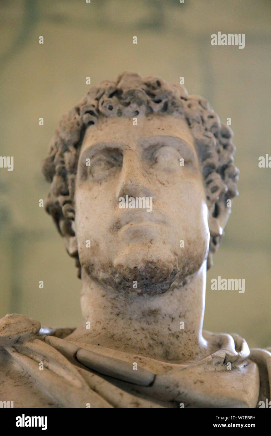 Statue de Lucius Aelius, c mi 2ème siècle. Artiste : Inconnu Banque D'Images