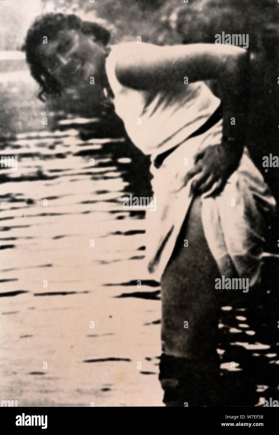 Eva Braun, compagnon de longue date d'Adolf Hitler, c1930s-c1940s( ?). Artiste : Inconnu Banque D'Images