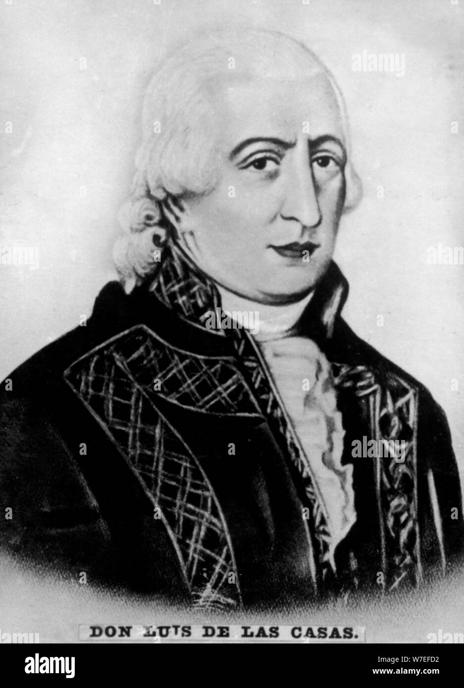 Don Luis de la Casas (1745-1800), Gouverneur de La Havane et capitaine général de Cuba, (c1910). Artiste : Inconnu Banque D'Images