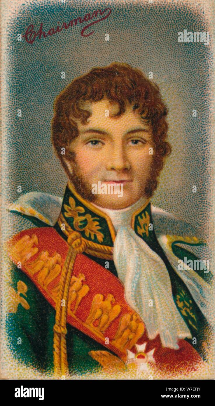 Joachim-Napoleon Murat (1767-1815), Maréchal de France et Roi de Naples, 1912. Artiste : Inconnu Banque D'Images