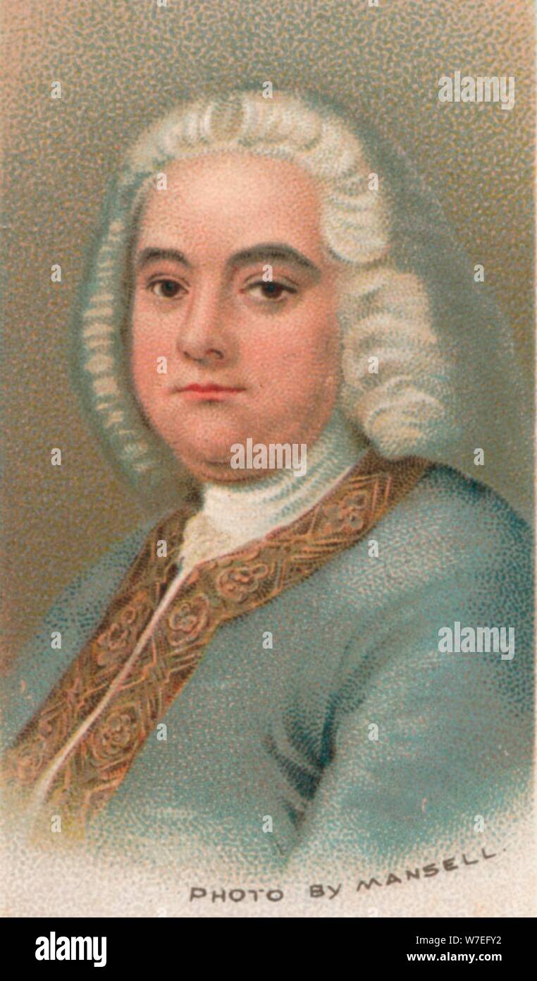George Frideric Handel (1685-1759), compositeur britannique d'origine allemande, 1911. Artiste : Thomas Hudson Banque D'Images