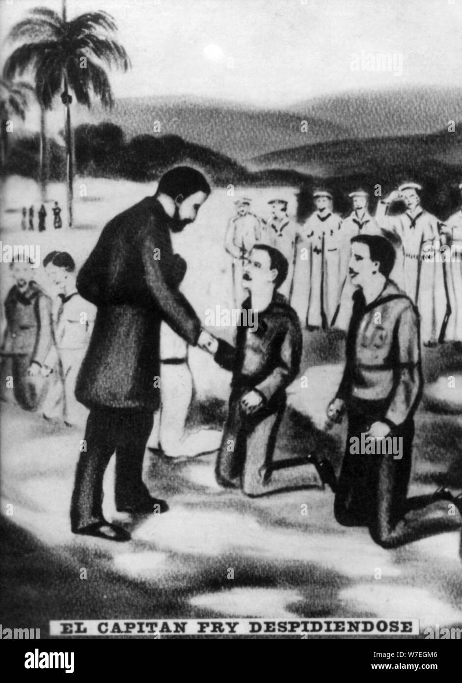 Le capitaine faire levier, (1873), années 1920. Artiste : Inconnu Banque D'Images