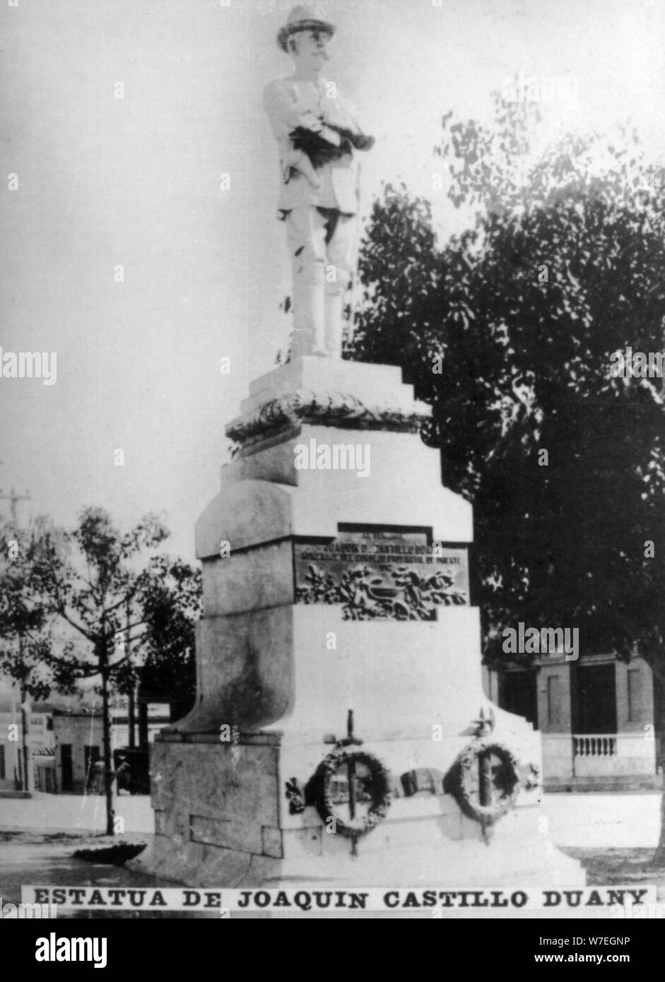 Statue de Joaquin Castillo Duany, (1858-1902), années 1920. Artiste : Inconnu Banque D'Images