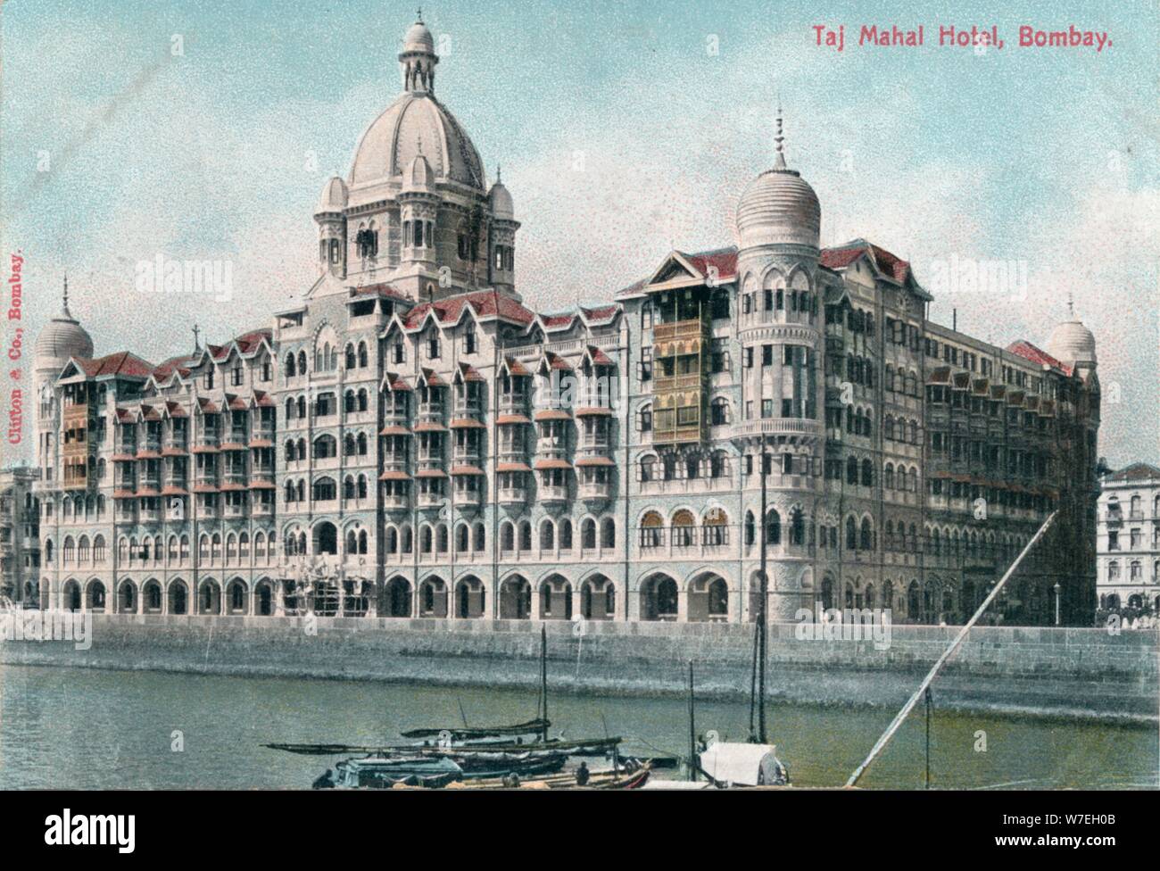 Hôtel Taj Mahal Palace, Bombay, Inde, 20e siècle. Artiste : Inconnu Banque D'Images