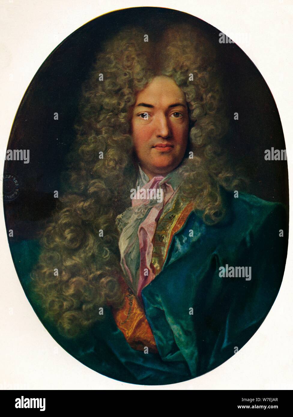 Monsieur Calvet (1659-1743), fondateur de l'Ecole des Beaux-Arts, Avignon, (1922). Artiste : Hyacinthe Rigaud Banque D'Images