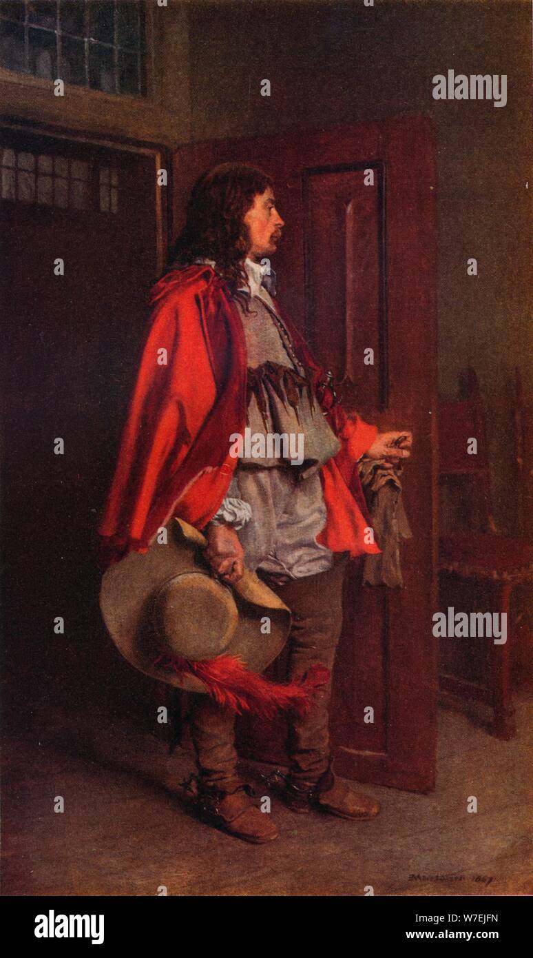 Le Retour A La Maison, 1867, (1923). Artiste : Jean Louis Ernest Meissonier Banque D'Images