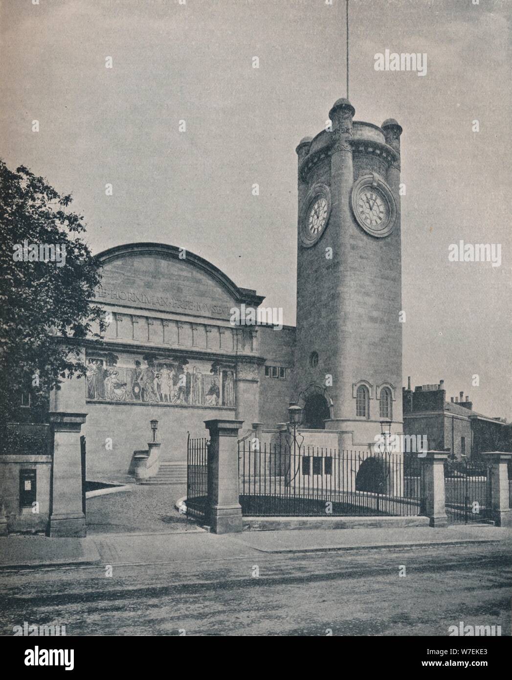 Le musée Horniman gratuitement par C Harrison Townsend, c1900 (1901-1902). Artiste : Inconnu. Banque D'Images